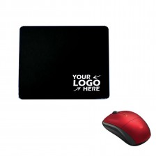 8.6inx7in Gaming Aluminum Mouse Pad with Non-slip Rubber Base